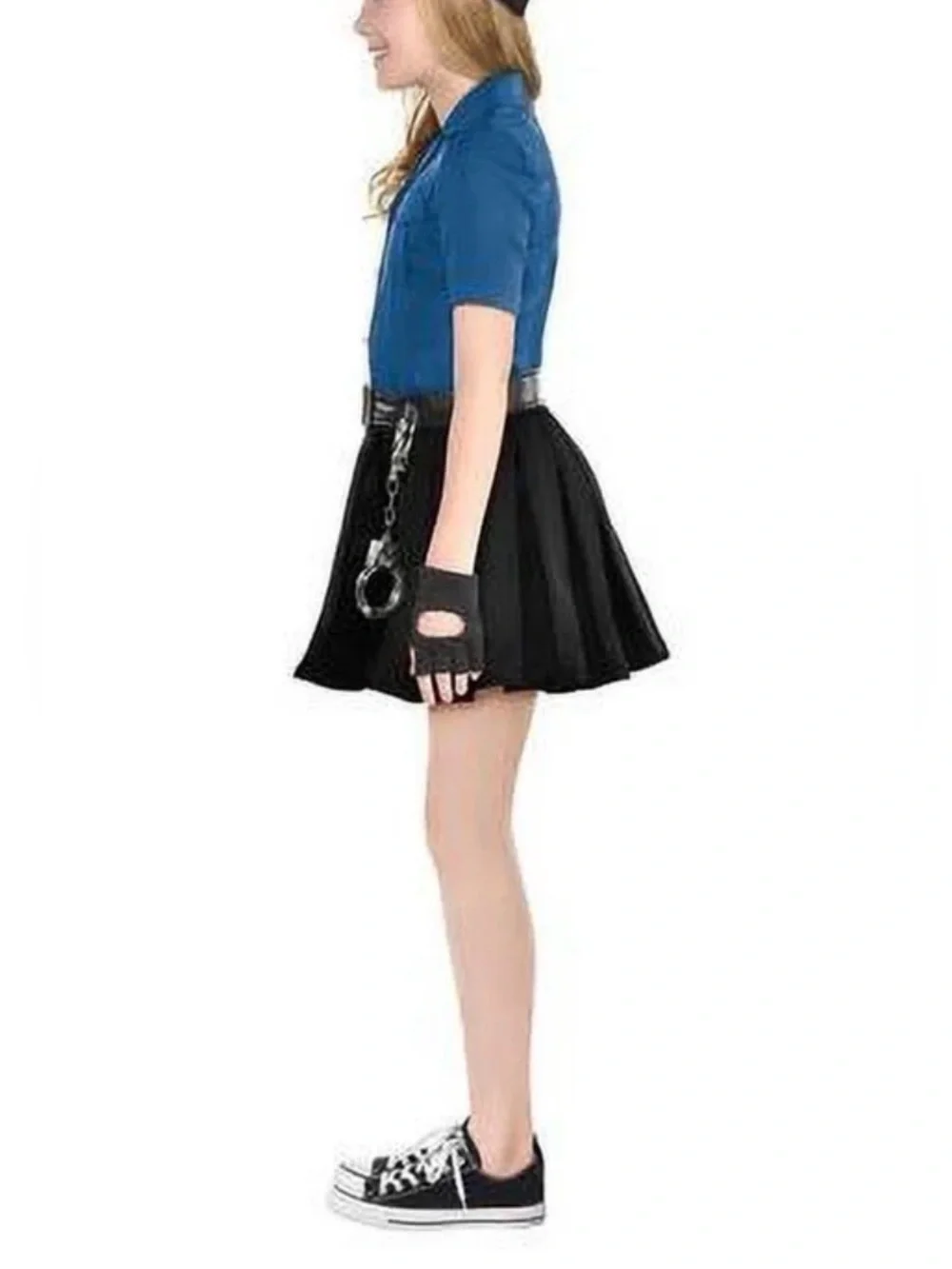 Girls Halloween Costume Cop Cutie (Size: Large 12-14)